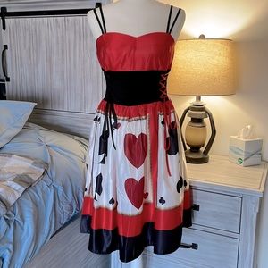 EUC billiard theme dress